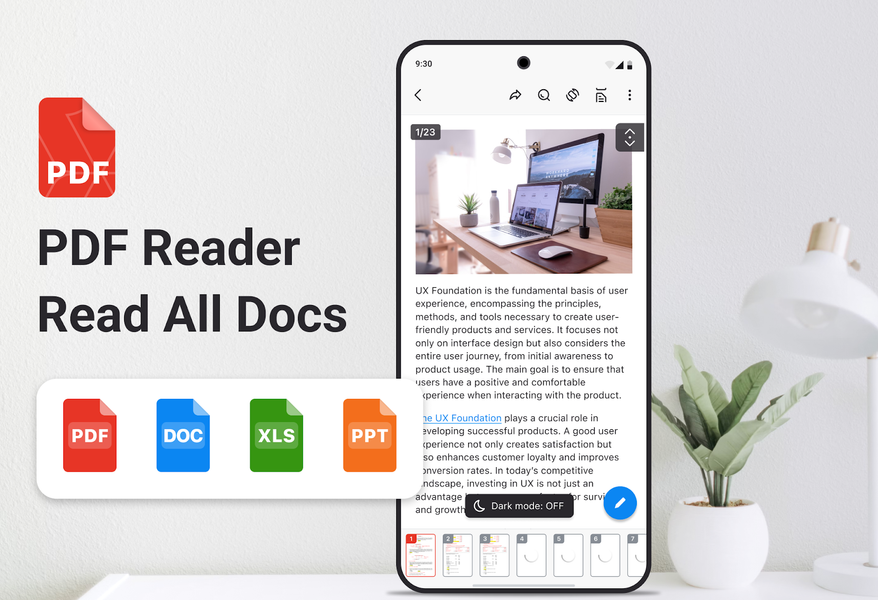 PDF Reader, All PDF Viewer - عکس برنامه موبایلی اندروید