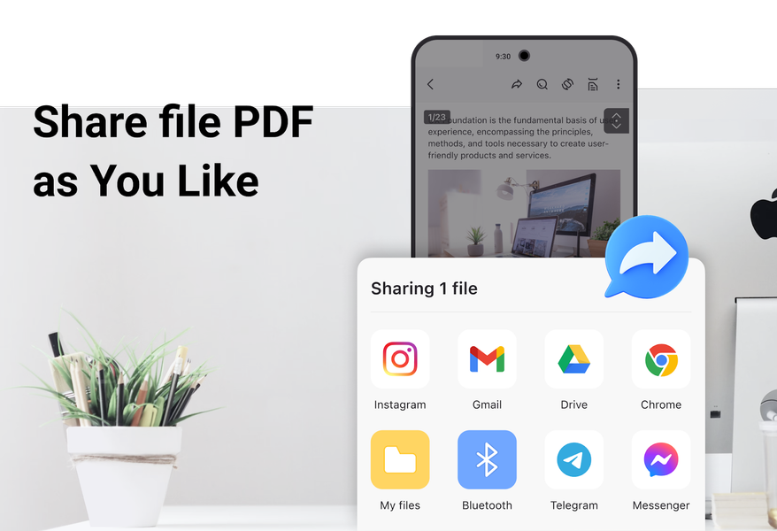 PDF Reader, All PDF Viewer - عکس برنامه موبایلی اندروید