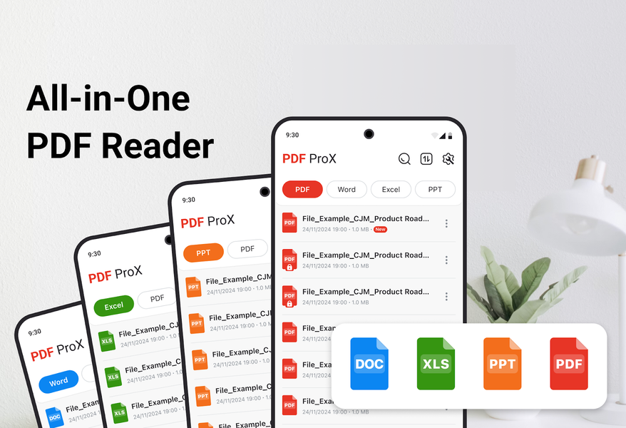 PDF Reader, All PDF Viewer - عکس برنامه موبایلی اندروید