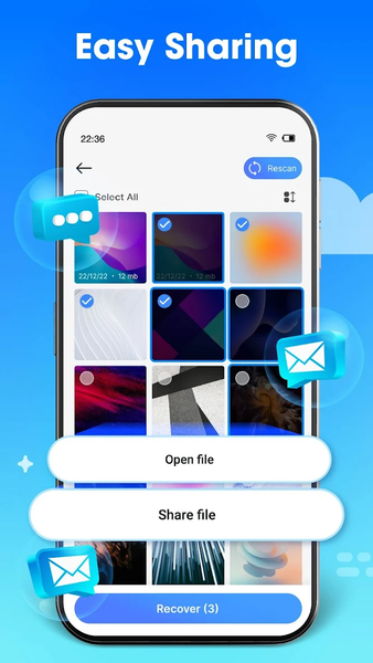 File Recovery, Photo Recovery - عکس برنامه موبایلی اندروید