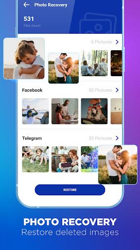 Data Recovery & Photo Recovery - عکس برنامه موبایلی اندروید