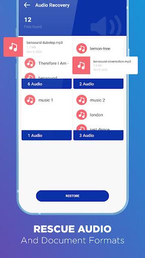 Data Recovery & Photo Recovery - عکس برنامه موبایلی اندروید