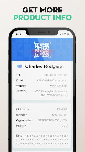 QR Scanner - Barcode Reader - Image screenshot of android app