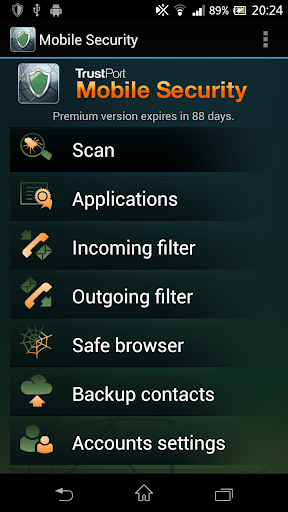Mobile Security - عکس برنامه موبایلی اندروید