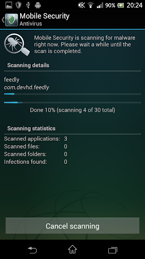 Mobile Security - عکس برنامه موبایلی اندروید