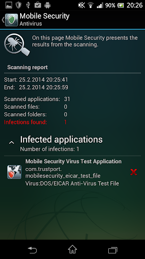 Mobile Security - عکس برنامه موبایلی اندروید