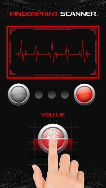 Lie Detector Test Prank (Joke) - Image screenshot of android app