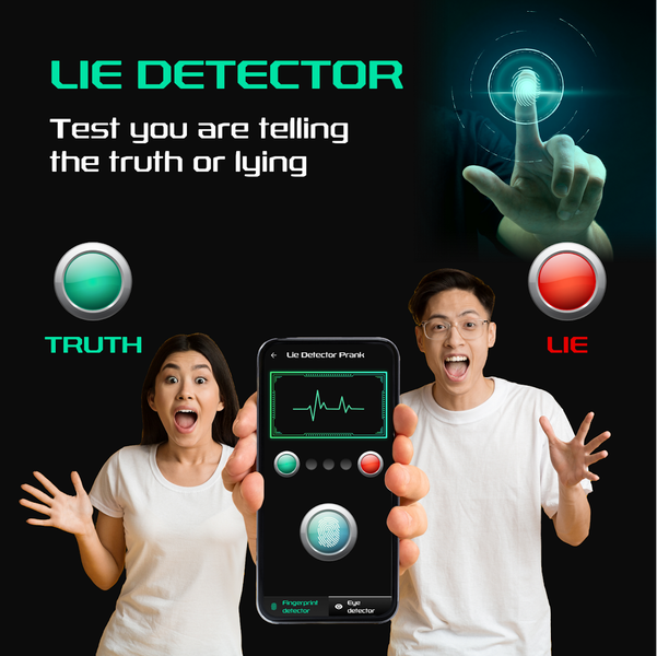 Lie Detector Test Prank (Joke) - عکس برنامه موبایلی اندروید