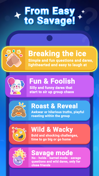 Truth Or Dare: Wheel Spin - Gameplay image of android game