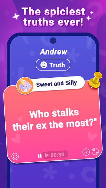 Truth Or Dare: Wheel Spin - Gameplay image of android game