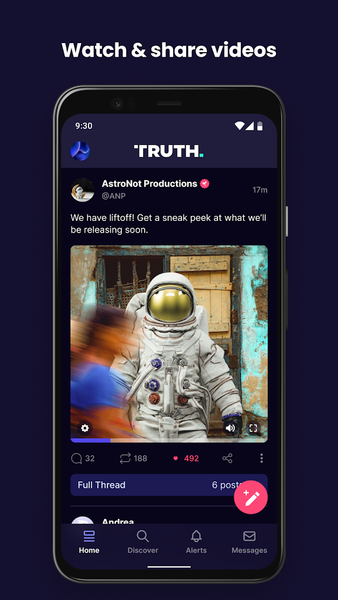 Truth Social - Image screenshot of android app
