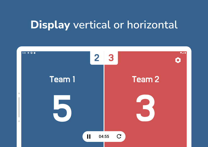 Scoreboard - Keep score - عکس برنامه موبایلی اندروید
