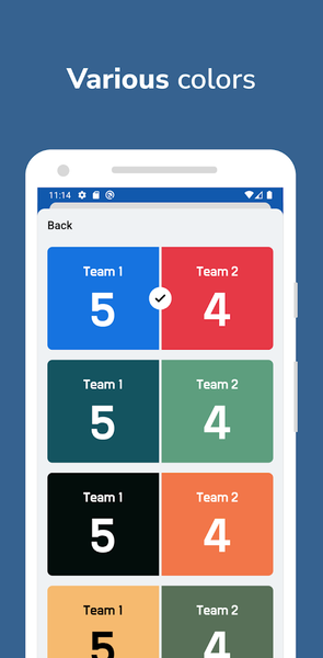 Scoreboard - Keep score - عکس برنامه موبایلی اندروید