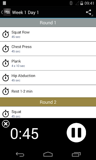 TRX FORCE - Image screenshot of android app