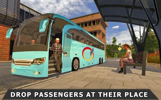 Coach Bus Driving Simulator - Gameplay image of android game