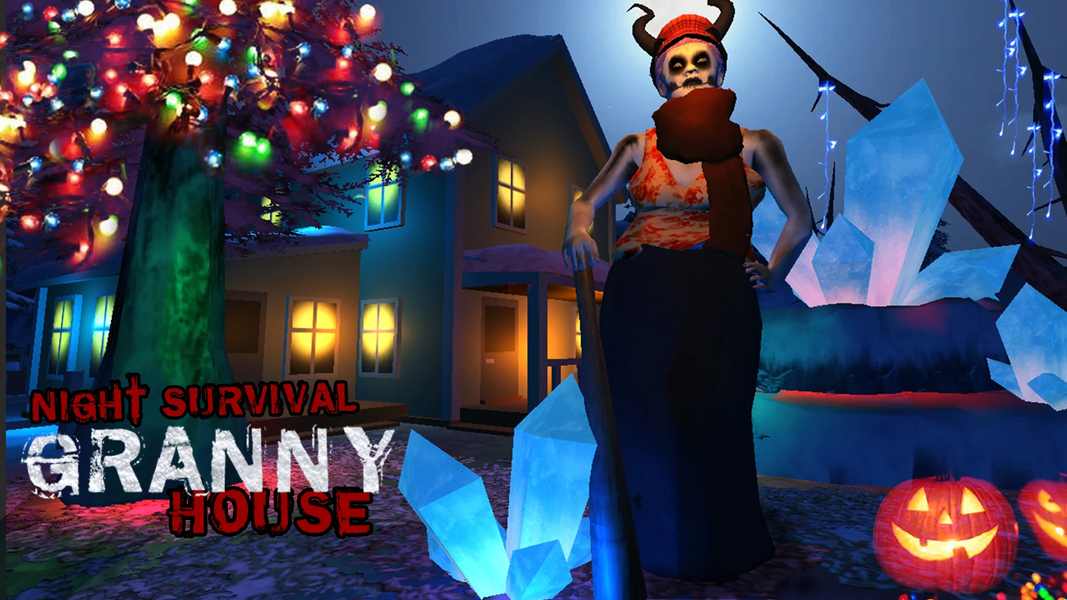 Night Survival in Granny House - Gameplay image of android game