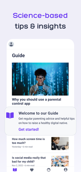 Parental Controls App by Ohana - Image screenshot of android app