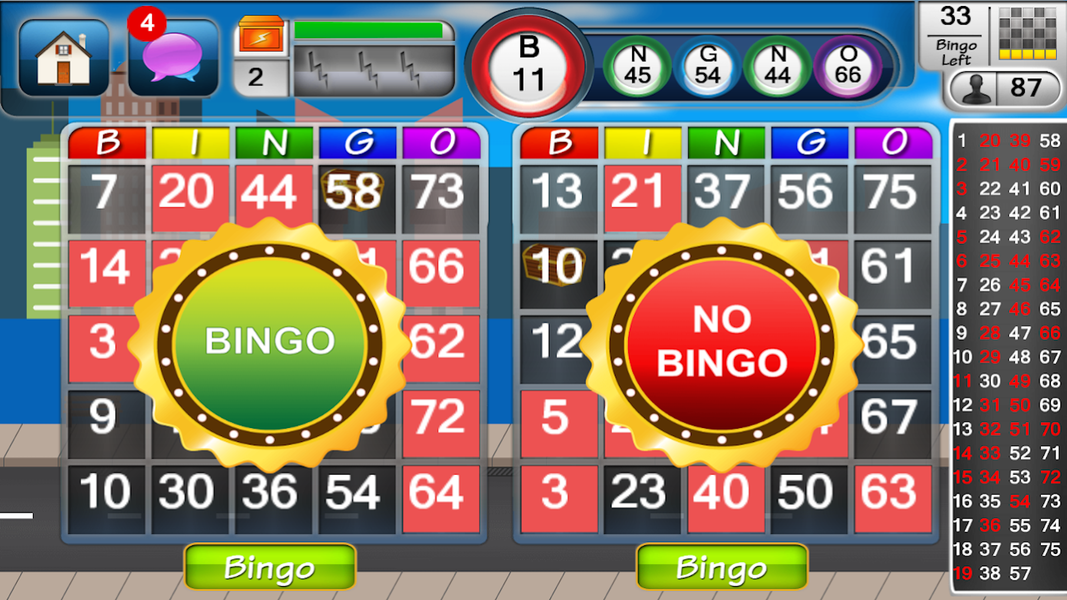 Bingo Game - Gameplay image of android game