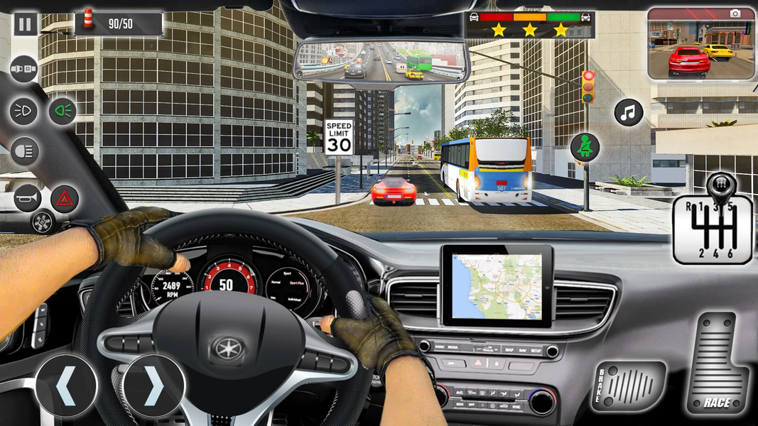 American car driving games - عکس بازی موبایلی اندروید