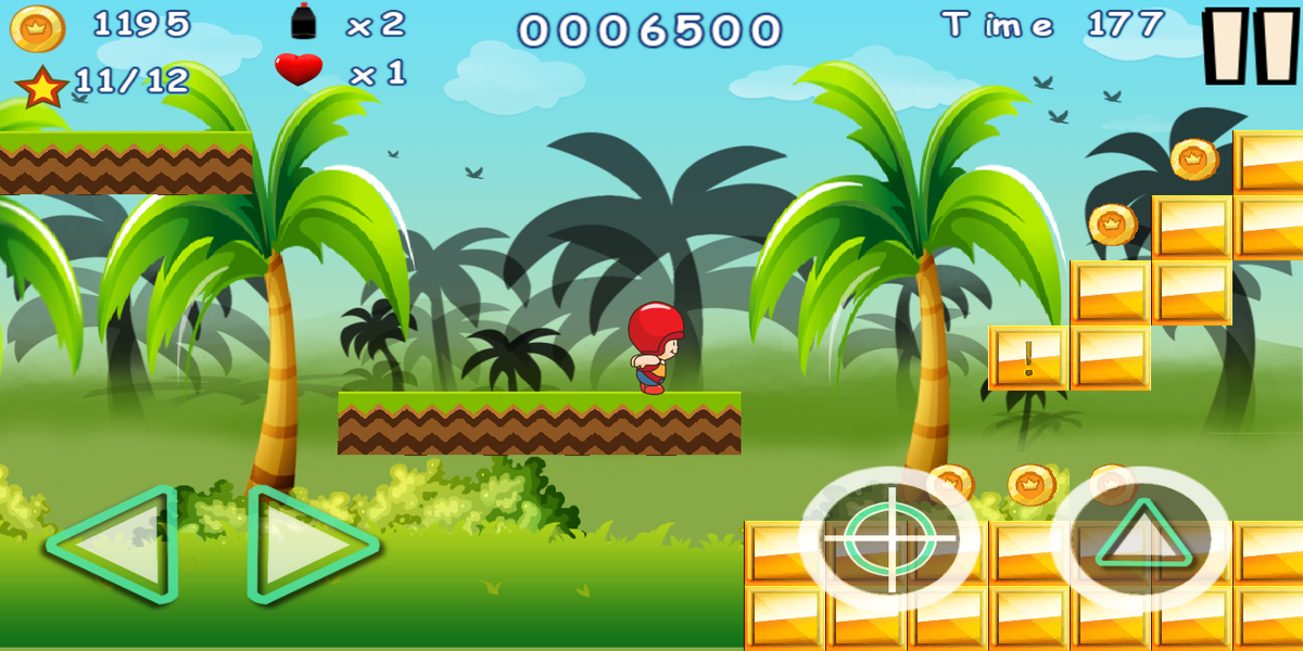 Grogi's World - Gameplay image of android game