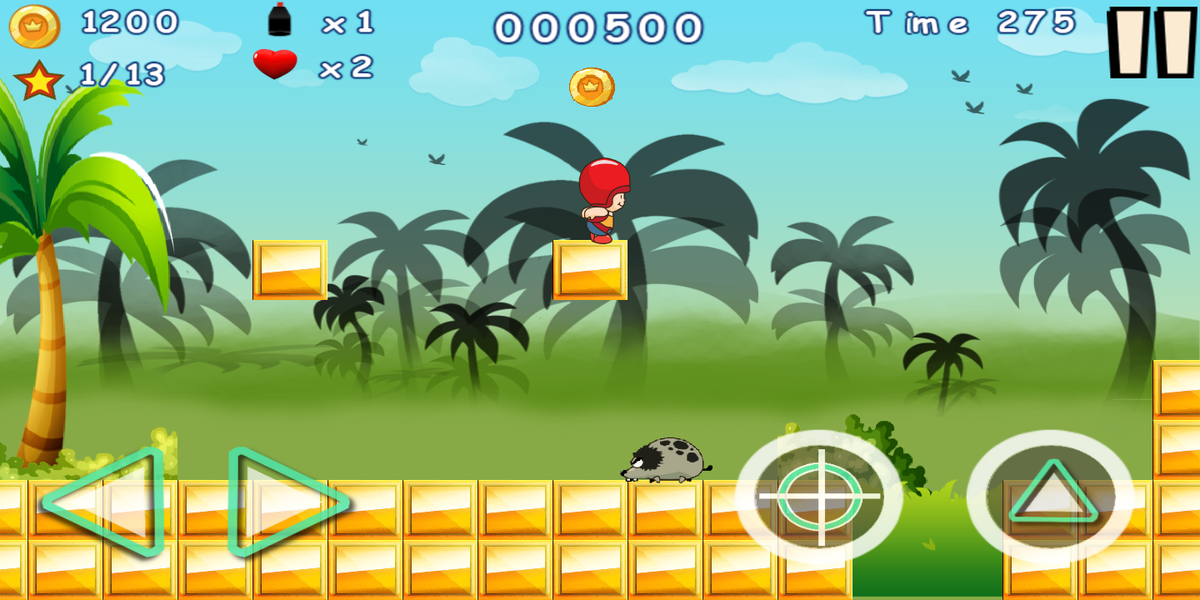 Grogi's World - Gameplay image of android game