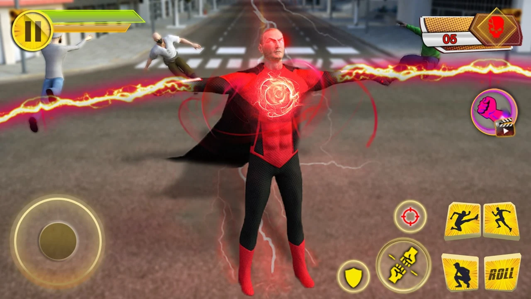 City Battle Rope Hero 3D  Game - عکس بازی موبایلی اندروید