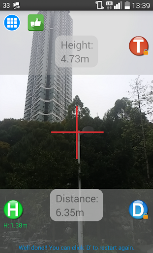 Distance Meter - Image screenshot of android app