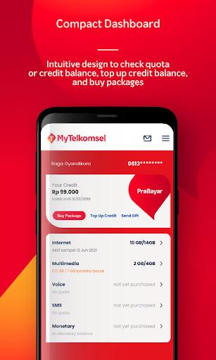 MyTelkomsel Basic - عکس برنامه موبایلی اندروید
