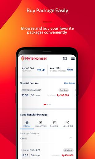 MyTelkomsel Basic - عکس برنامه موبایلی اندروید