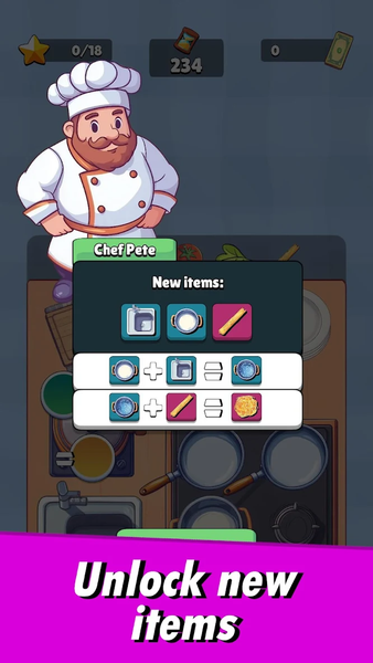 Mini Kitchen Chef: Cooking Sim - عکس بازی موبایلی اندروید