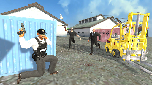 Police Strike Shooting Game - Gameplay image of android game