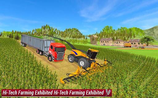 Indian Tractor Games Simulator - Gameplay image of android game