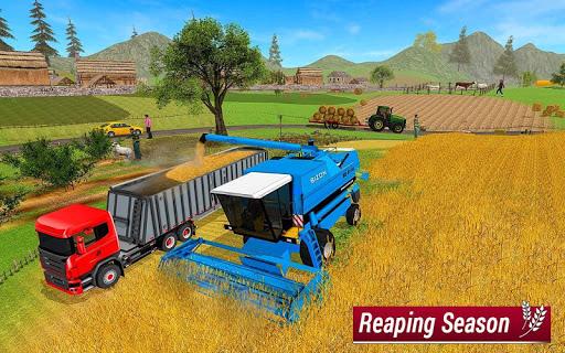 Indian Tractor Games Simulator - Gameplay image of android game