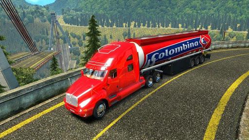 Cargo Truck Real Oil Tanker - Gameplay image of android game