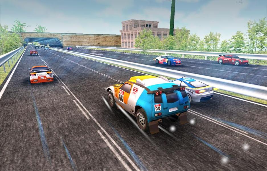 Rally Car Racing - Gameplay image of android game