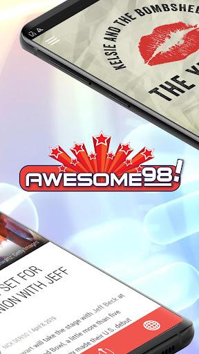Awesome 98 - Lubbock (KKCL) - عکس برنامه موبایلی اندروید