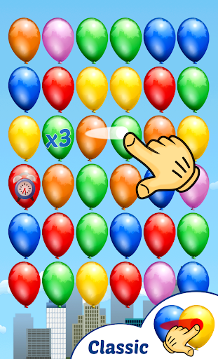 Boom Balloons - pop and splash - Gameplay image of android game