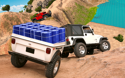 Cargo Jeep Simulator : Offroad - Image screenshot of android app
