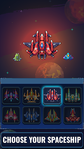 Galaxia Invader: Alien Shooter - Gameplay image of android game