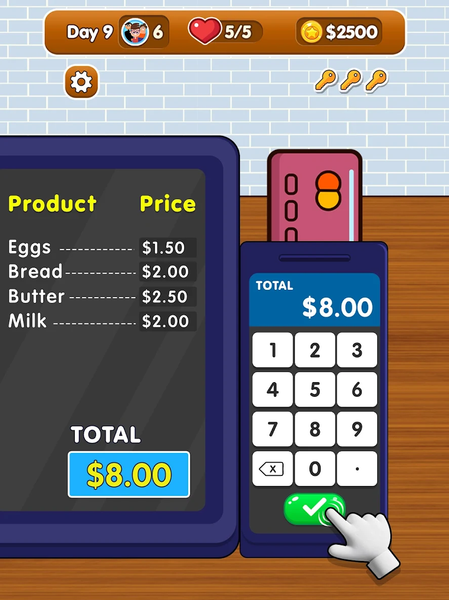 Bakery Mart : Cashier Games - عکس بازی موبایلی اندروید