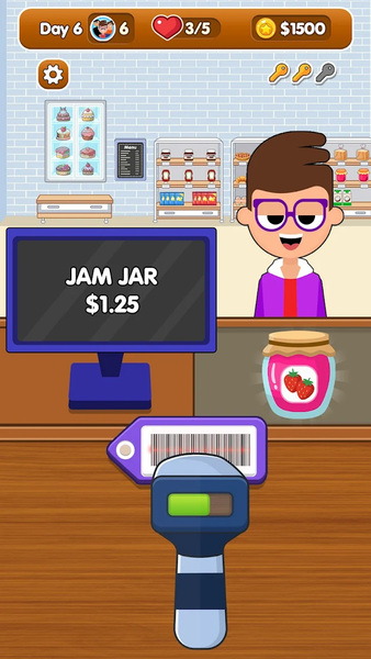 Bakery Mart : Cashier Games - عکس بازی موبایلی اندروید