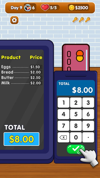 Bakery Mart : Cashier Games - عکس بازی موبایلی اندروید