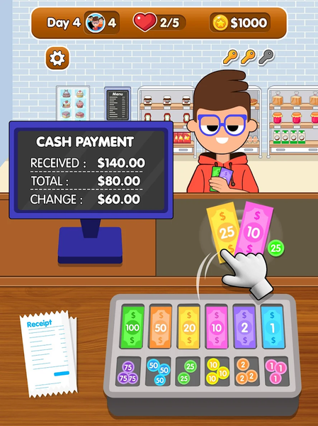 Bakery Mart : Cashier Games - عکس بازی موبایلی اندروید