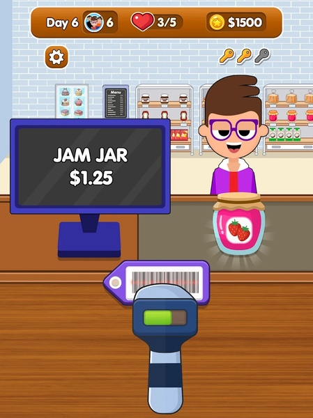 Bakery Mart : Cashier Games - عکس بازی موبایلی اندروید