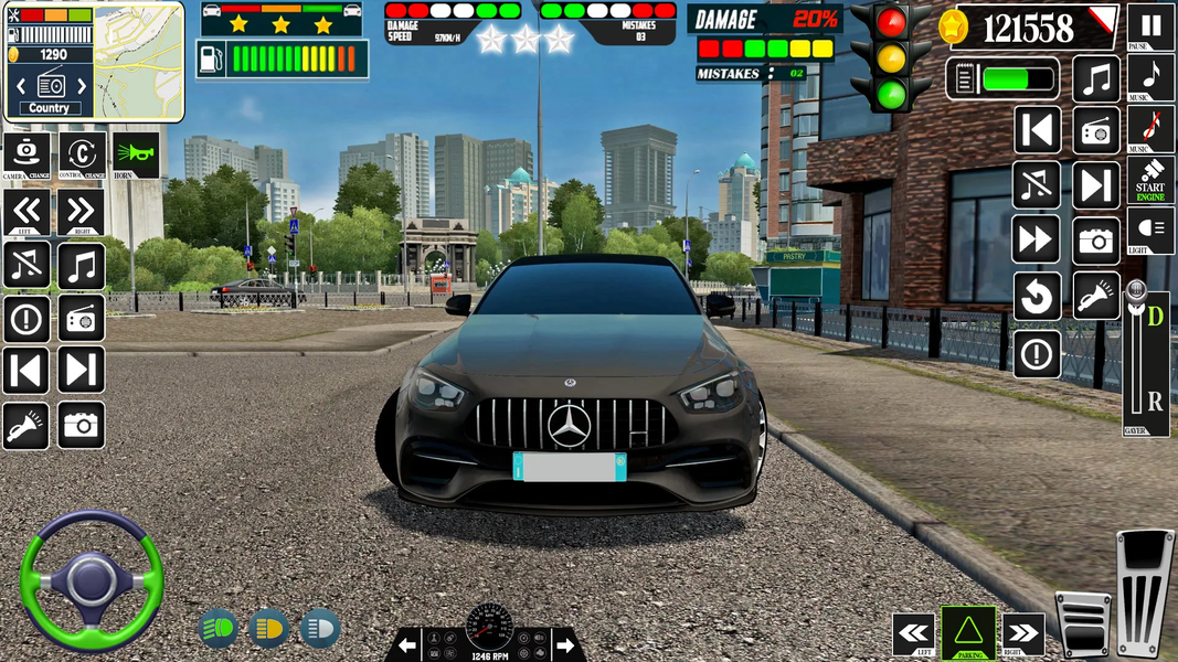 Extreme Car Game Simulator - Gameplay image of android game
