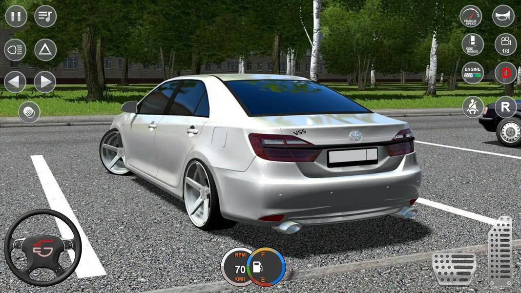 Advance Car Driving Simulator - عکس بازی موبایلی اندروید