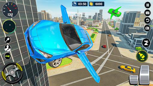 Flying Car Simulator: Car Game - Gameplay image of android game