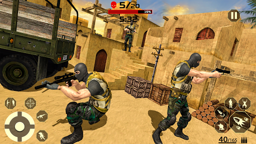 FPS Shooter Game: Offline Gun Shooting Games Free - Gameplay image of android game