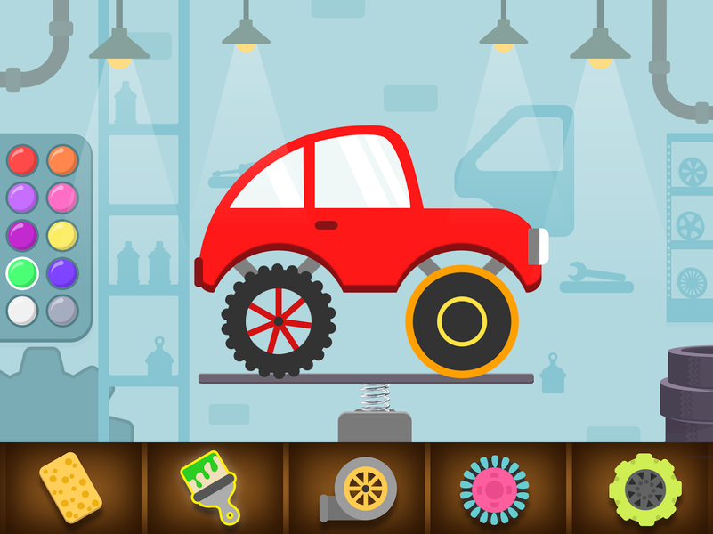 Toddler Car Games For Kids 2-5 - Gameplay image of android game