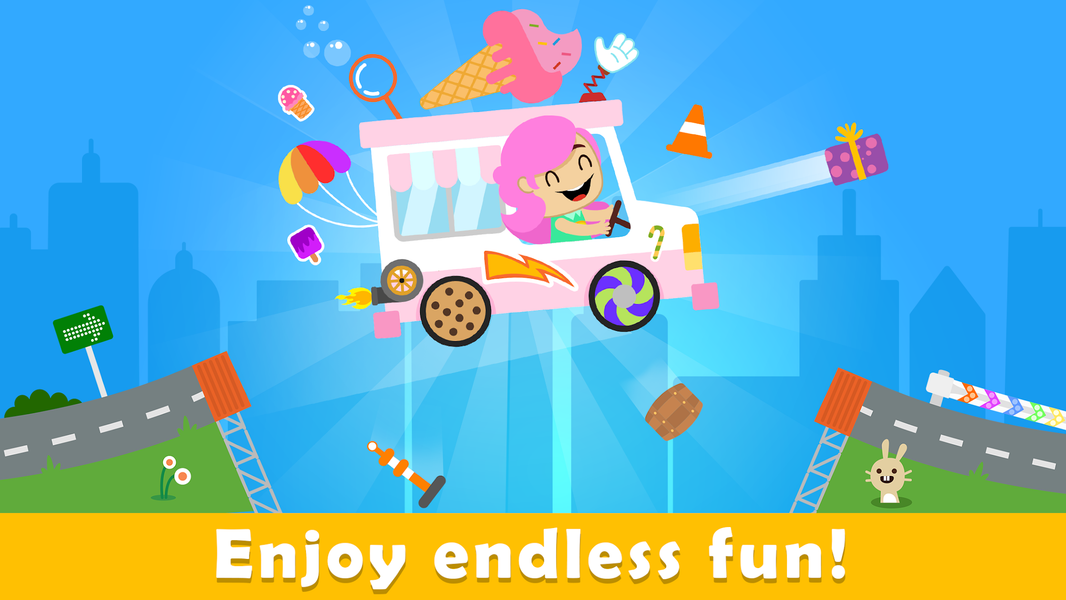 Toddler Car Games For Kids 2-5 - Gameplay image of android game